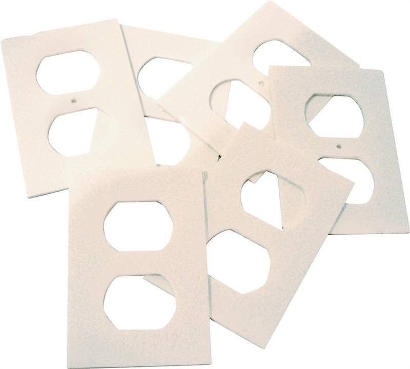 Sealer Outlet Plate Foam White