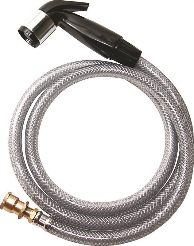 Sink Sprayer Black 48in Hose