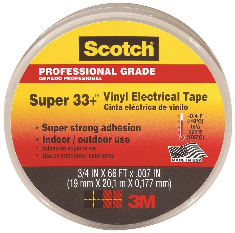 3-4inx66ft Vnyl Elect Tape