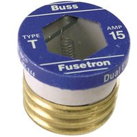Fuse Plug T Dly Edison Bs 15a