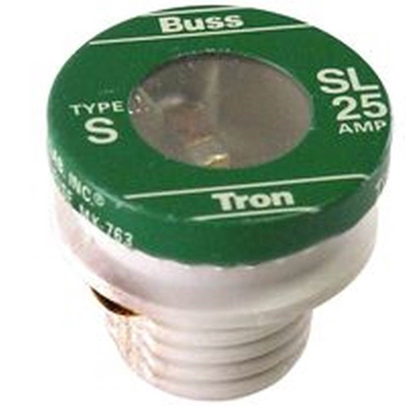 Fuse Plug Sl Dly Reject Bs 25a