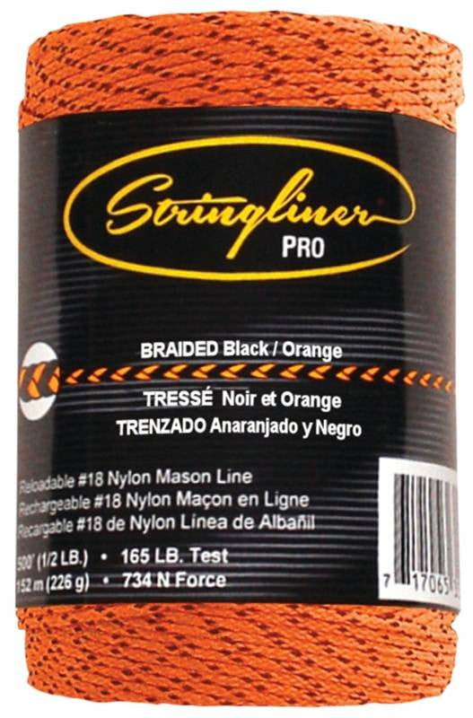 Braid Line Repl Org-blk 500ft