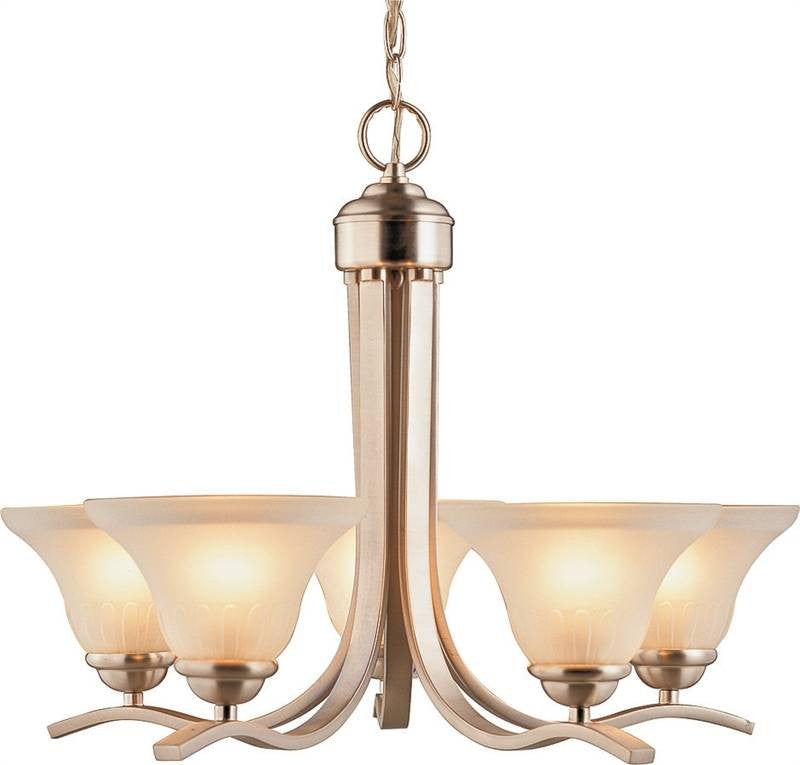 Fixture Chandelier 5lt Brshnic