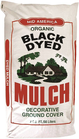 Mulch Dyed Black 2 Cubic Feet