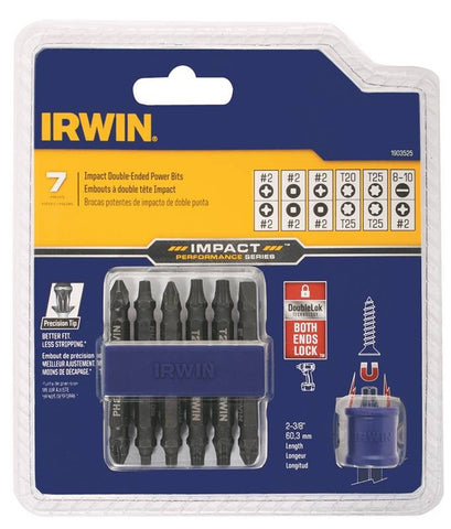 Bit Impact Dbl End 7pc Mix Mag