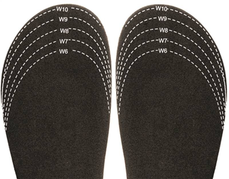 Insole Half-sizer Black Disply