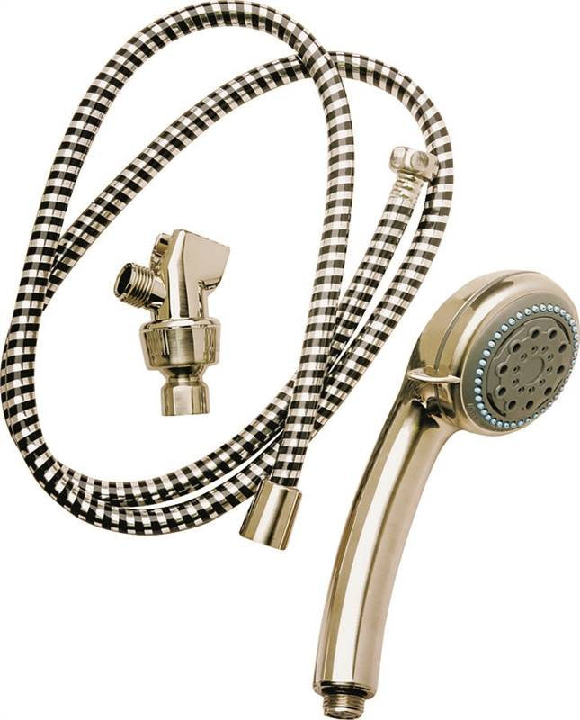 Shower Hand-hld 5-spray Nickel