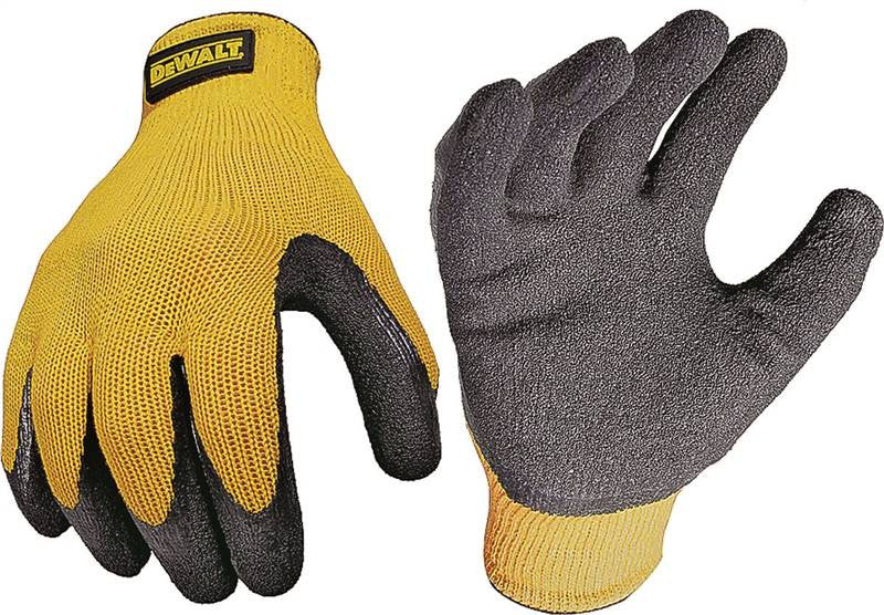 Glove Rubber Coated Grip Xlrg