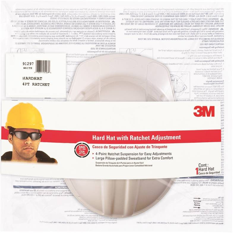 Hard Hat Ratchet White