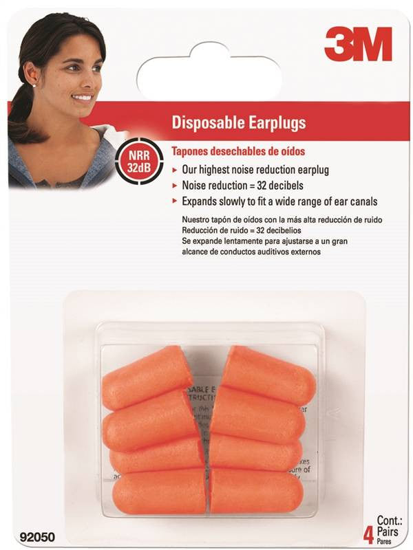 Earplug Disposable 4 Pr-pk