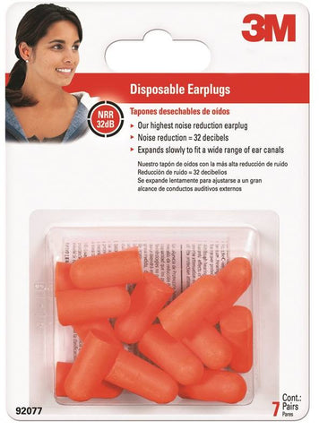 Earplugs Disposable 7pr