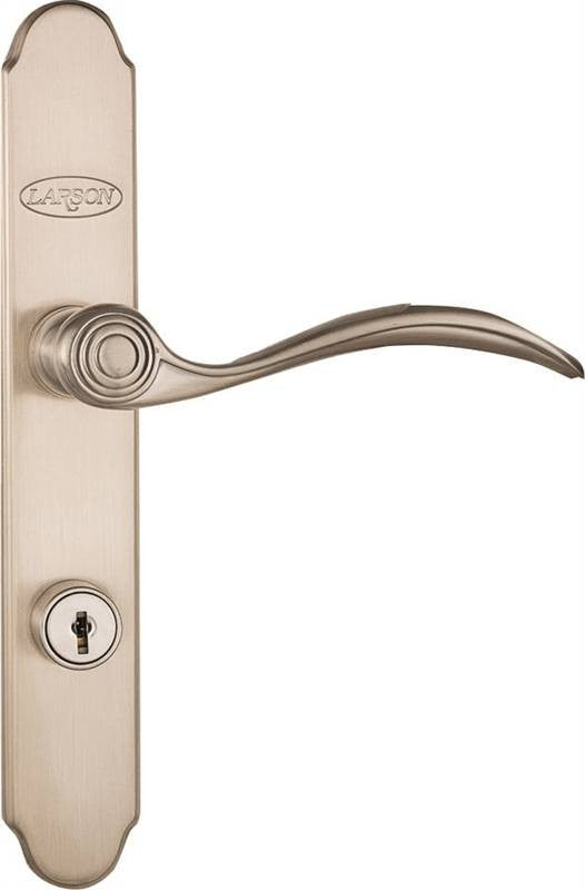 Door Handle Set Brushed Nickel