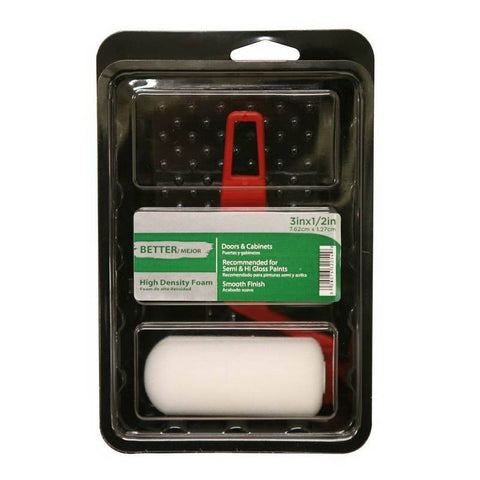 Roller Tray Kit Tiny Foam 3in