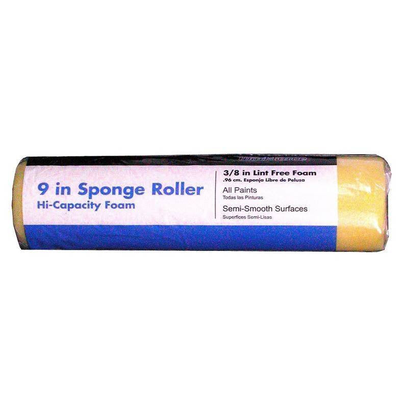 Roller Cver Ylw Foam 9x3-8in