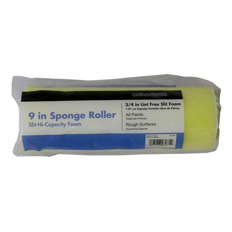 Roller Cver Ylw Foam 9x3-4in