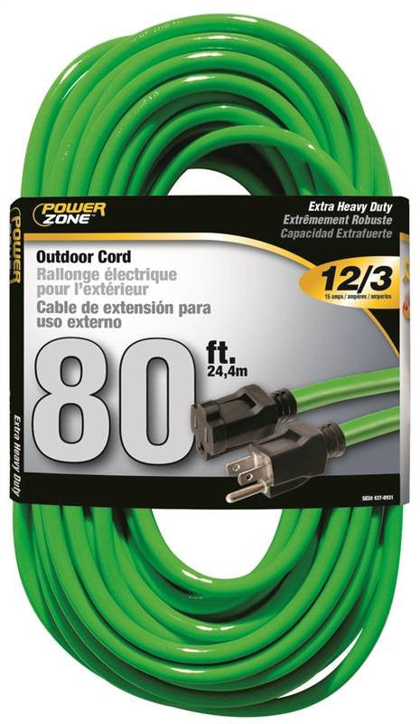 Cord Ext Otdr 12-3x80ft Neogrn