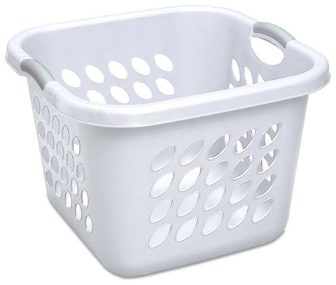 Basket Laundry 1.5bushel White