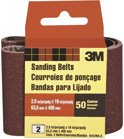 2-1-2x16 Crse Sanding Belt
