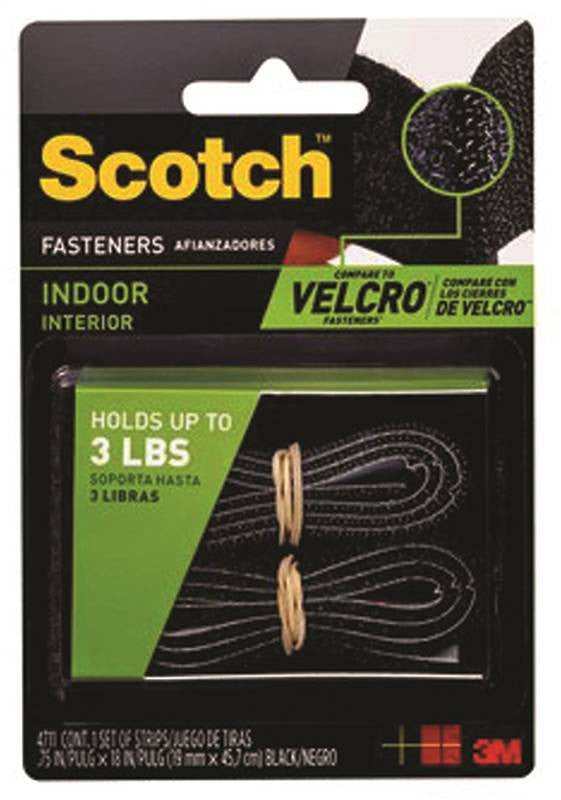 Fastener Indoor 3-4x18in Black