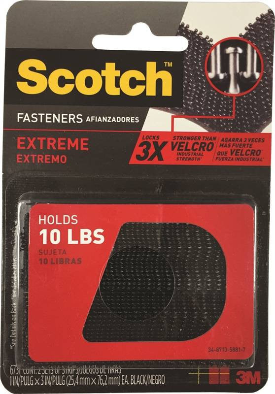 Fastener Extreme 1inx3in Black