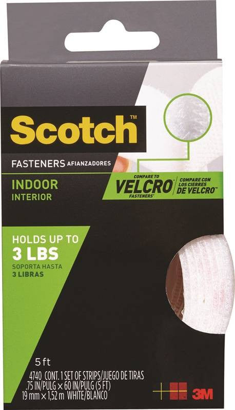 Fastener Indoor 3-4x5ft White