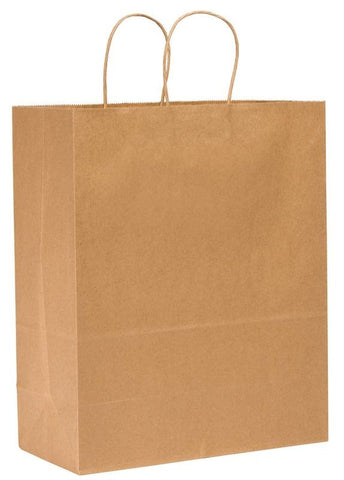 Bag Shopping Handle Kraft 65lb