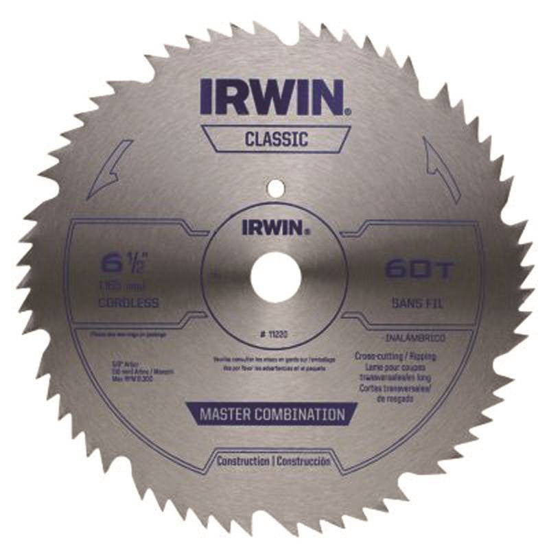 Circ Saw Blade 6-1-2 X 60t