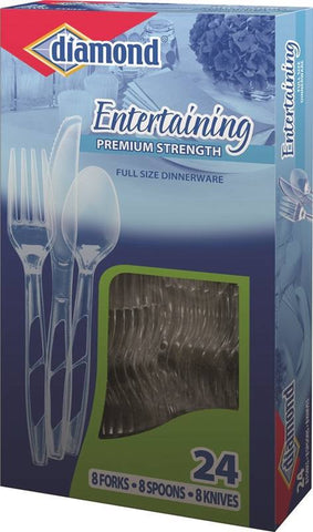 Cutlery Full Size Combo 24 Ct