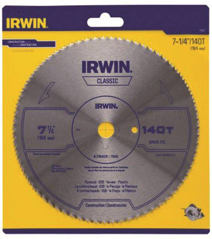 Circ Saw Blade 7-1-4 140t Ply