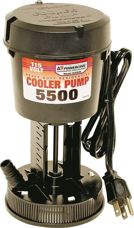 Pump Cooler 5.5kcfm 240gph Blk