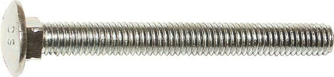 Bolt Carriage Zinc 1-2x6