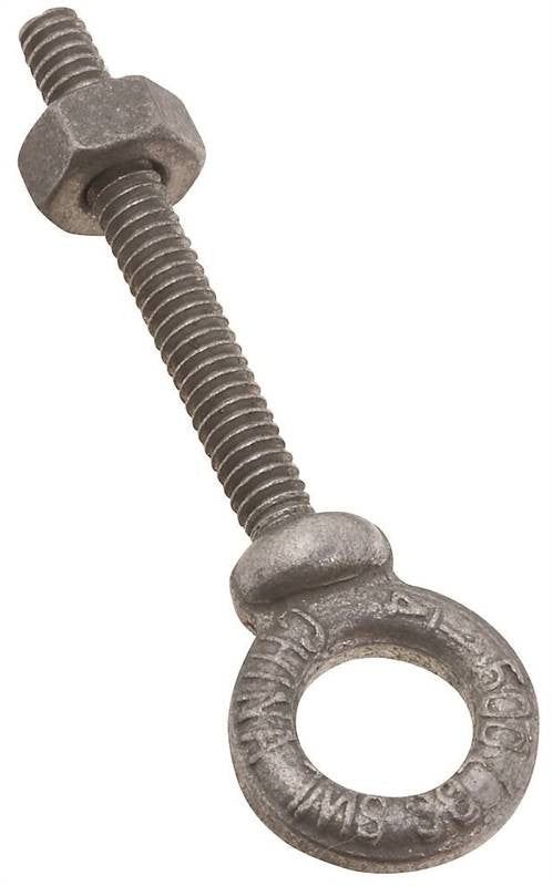 Eye Bolt W-nut 1-4x2in Galv