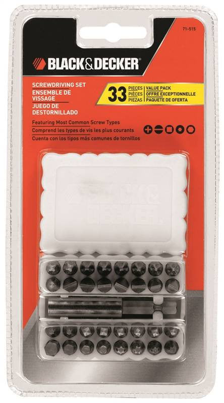 Screwdriver Set 33-pc W-case