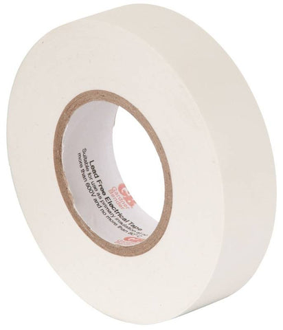 Tape Elec 3-4inx66ft Wht Pk-1