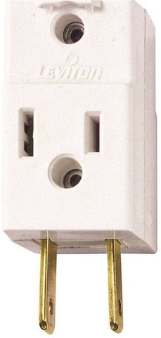 Adapter Cube Tap 1-15p Wht