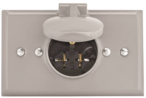 Inlet Flush Mnt W-cover Wp