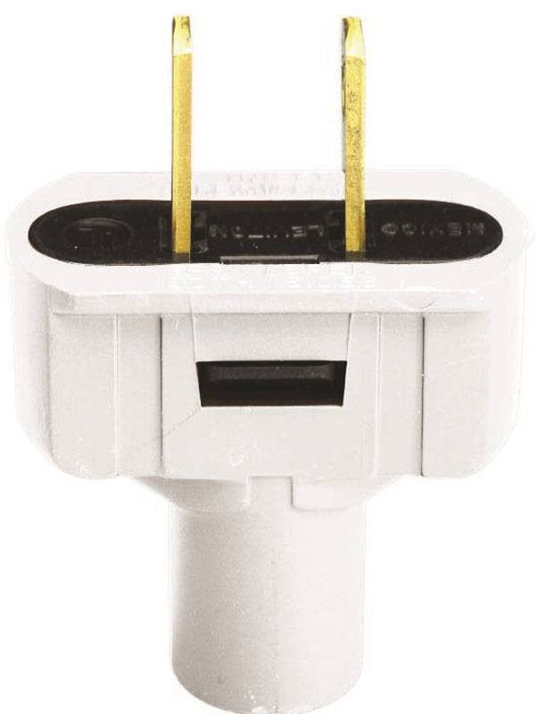 Plug Non Ground 1-15p White