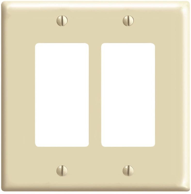 Wallplate 2decora Mid Ivory