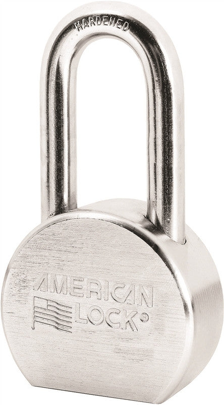 Padlock Steel 2in Vert Clr K-a