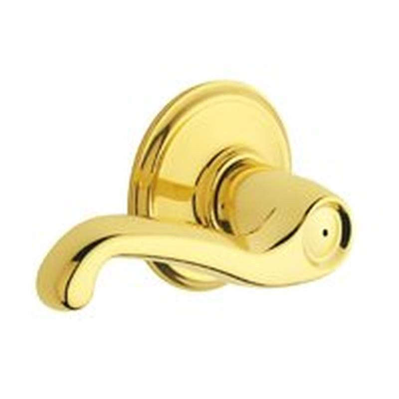 Flair Privacy Lever Brt Brass