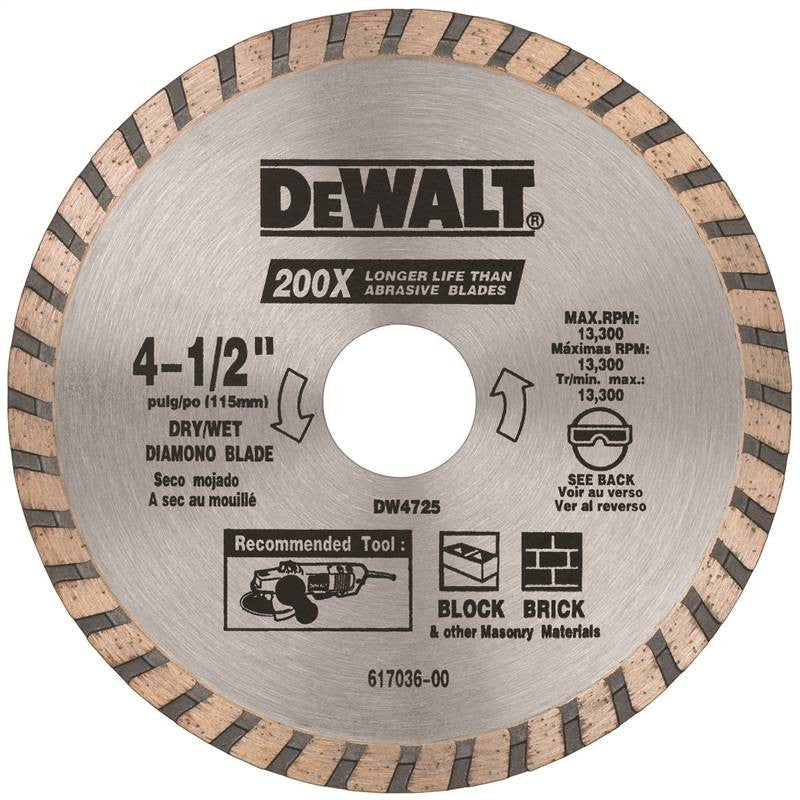 4-1-2 High Perf Masonry Blade