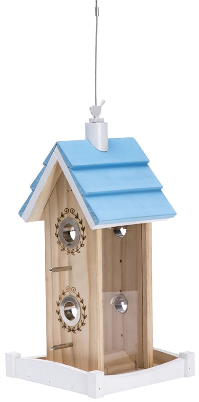 Birdfeeder Wood House 2lb