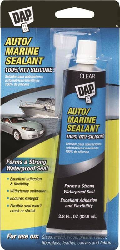 Sealant Sili Rubb Clear 2.8oz