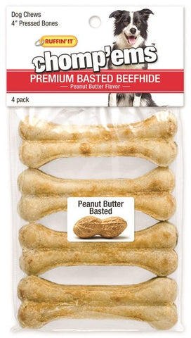 Peanut Butter Press Bones 4ct