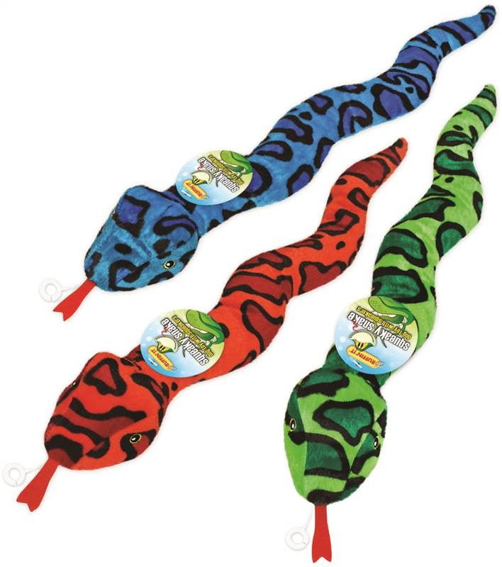 Toy Squeaky Snake Fashion Asst