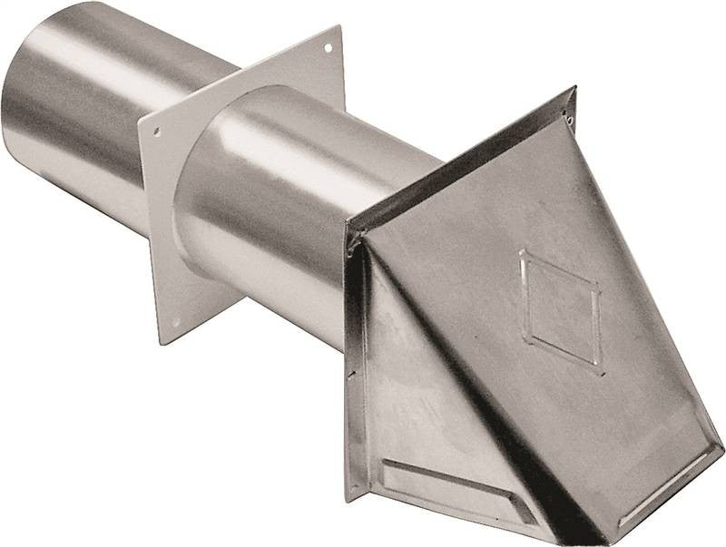 Hood Vent Dryer Aluminum 4in