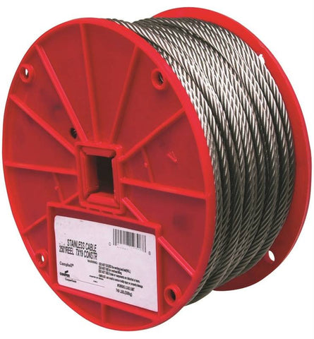 Cable Ss 7x19 1-4 250ft