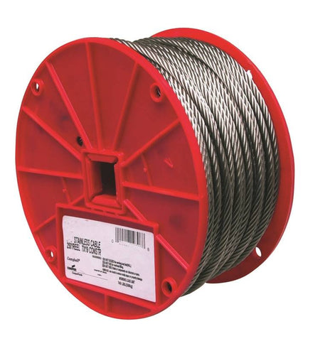 Cable 3-16in 7x19ss 250ft Reel