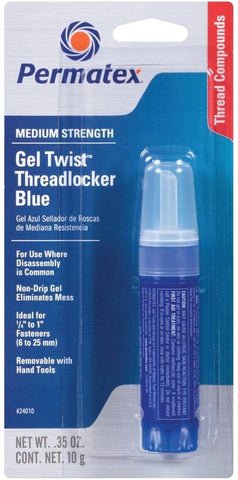 Threadlock Medstr Blue Gel 10g