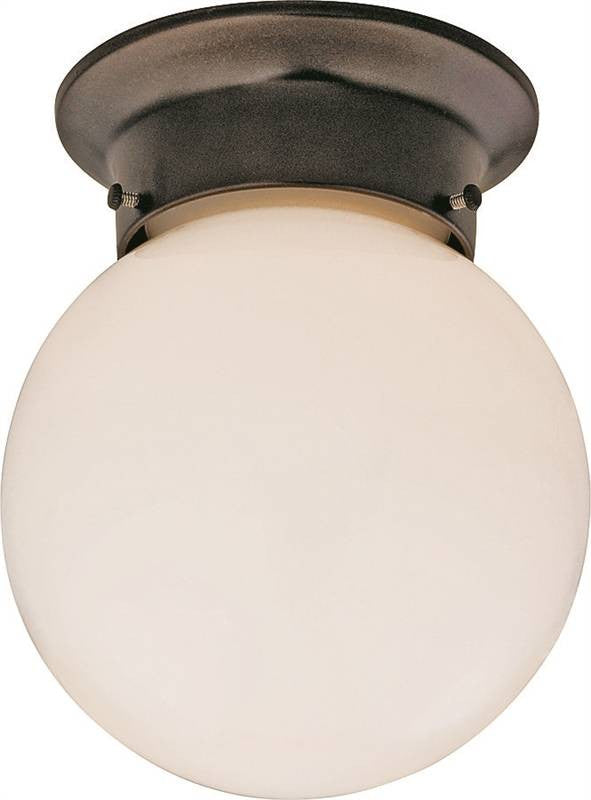 Fixture Ceiling 1lt Flush Orb